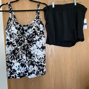 Plus size Tankini set. 40d/20